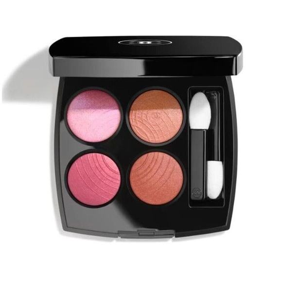 NIB CHANEL LES 4 OMBRES Multi-Effect Quadra Eyeshadow #CORAL TREASURE Spring - Picture 2 of 8